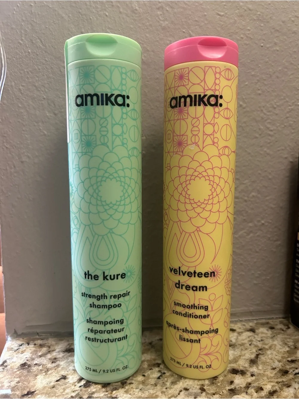 amika Bundle - The Kure Strength Repair Shampoo & Velveteen Dream Conditioner